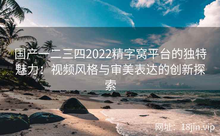 国产一二三四2022精字窝平台的独特魅力：视频风格与审美表达的创新探索  第1张