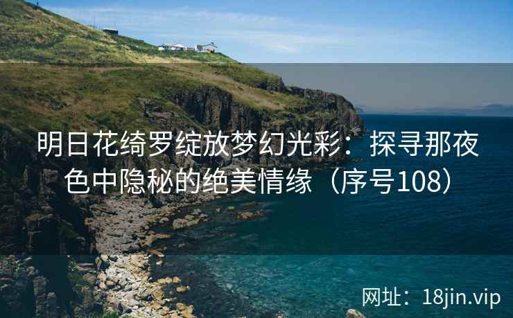 明日花绮罗绽放梦幻光彩：探寻那夜色中隐秘的绝美情缘（序号108）  第2张