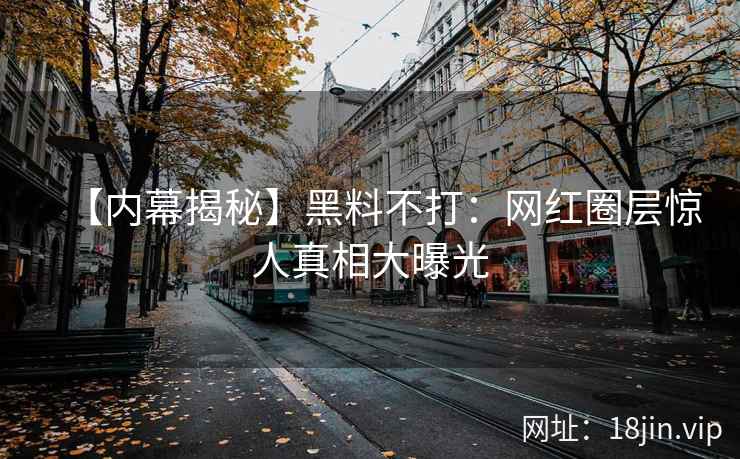 【内幕揭秘】黑料不打：网红圈层惊人真相大曝光  第2张